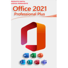 MICROSOFT - Licencia Office 2021 Pro Plus Retail CD Key