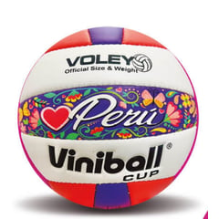 VINIBALL - PELOTA DE VOLEY CUERO COSIDO