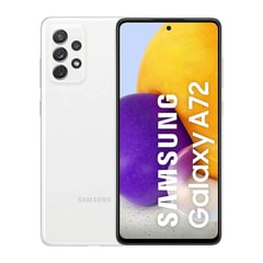 SAMSUNG - Galaxy A72 4G 6 + 128GB SM-A725FDS Dual Sim Blanco Reacondicionado