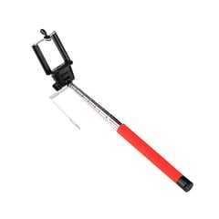 SKILL - Monopodo Alambrico Selfi Stick M-06 ROJO