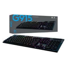 LOGITECH - TECLADO GAMER G915 LIGHTSPEED 920-008902 LED RGB