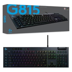 LOGITECH - TECLADO G815 MECANICO BLACK 920-008984 GAMING