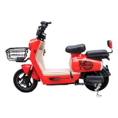 BOX BIKE - Bicimoto Eléctrica Box de 500w - Rojo