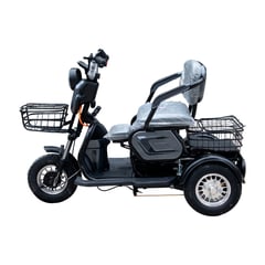 BOX BIKE - Trimoto Eléctrica Box de 650W con Asiento Convertible