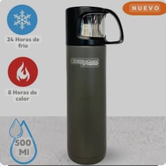 THERMOS - Termo De Acero Para Líquidos Caliente 500ML Gris