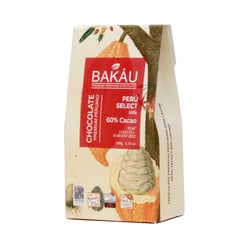 BAKAU - Chocolate Bakáu Perú Select 60% Cacao con Leche x 100g