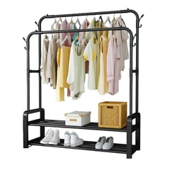 GENERICO - Organizador rack Colgador de Ropa Armable 40kg