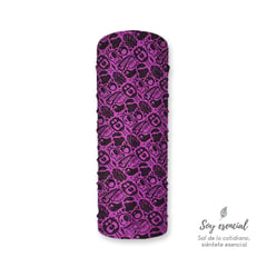 GENERICO - Bandana tubular extra larga - microperforada - Morado monster