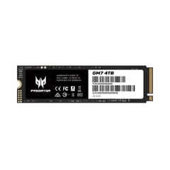 PREDATOR - SSD GM7 4TB M2 NVME 1.4 7,400MB/S P/N: BL.9BWWR.120