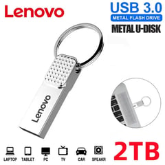 LENOVO - Memoria 2TB Flash USB 3.0 Windows Mac - Plata