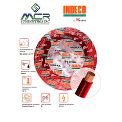 INDECO - Cable GPT 18 AWG ROJO 100 Metros