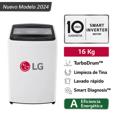 Lavadora Automática WT16WVTB 16kg Blanco