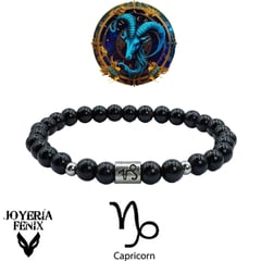 JOYERIA FENIX - Pulsera Zodiacal Piedra Natural 6mm - Joyería Fénix