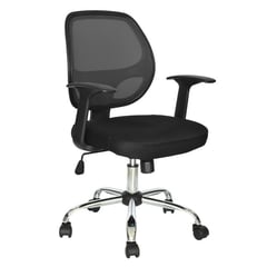 OFIDEAS - Silla De Escritorio Malibu Brazos Regulables Negro