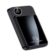 AV HOME - Powerbank Magnético NEGRO 10000 MAH Carga rápida móvil portátil