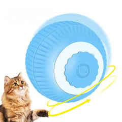 GENERICO - Pelota Interactiva para Gatos Juguete Inteligente Azul