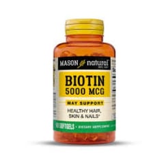 MASON NATURAL - MASON BIOTIN 5000 MCG (60TAB)