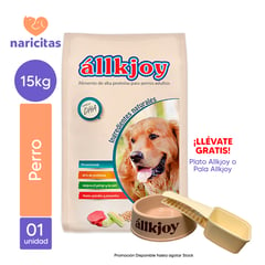 GENERICO - ALLKJOY PARA PERRO ADULTO TODAS LAS RAZAS CARNE DE RES 15KG