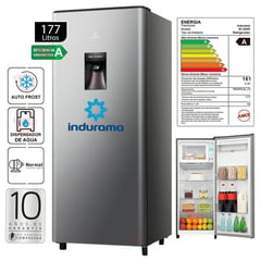 INDURAMA - REFRIGERADORA RI-289D 177LT CON DISPENSADOR DE AGUA