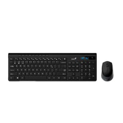 GENIUS - TECLADO Y MOUSE SLIMSTAR 8230 WIRELESS NEGRO P/N: 31340015407