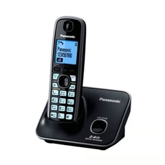 PANASONIC - Teléfono Fijo Inalámbrico Negro KX-TG3711LCB