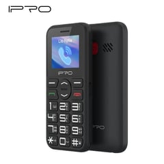 IPRO - Celular BASICO 4G F183S Radio FM Camara TECLAS GRANDES Negro