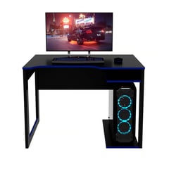 OFIDEAS - Escritorio Gamer Thonet Color Azul Negro