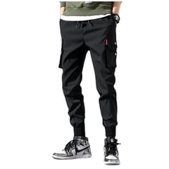 BELCHERCC5 - Jogger Cargo Multibolsillos Pantalones Casuales Para Hombre