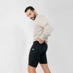 GENERICO - ACTIVE01 PANTALONETA NEGRO HOMBRE