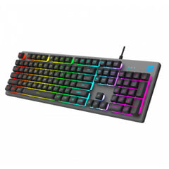 HP - TECLADO K500F CON RETROILUMINACION RGB PARA GAMERS