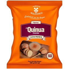 MOLICUSCO - HARINA COCIDA DE QUINUA Bolsa x 250