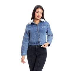 METAL JEANS - CASACA DENIM MUJER RIANA