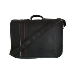 GENERICO - Maletin Tommy Negro Casual Hombre Portalaptop 14pulg Oficio 35x28x7 Cuero Liso