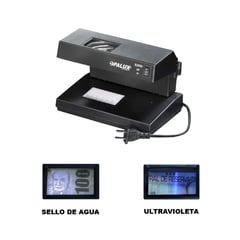 OPALUX - Detector de Billetes Falsos Luz UV + Lupa OP-2138