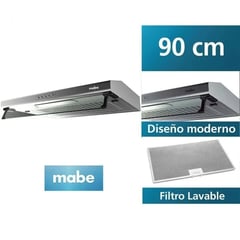 MABE - CAMPANA EXTRACTORA 90 CM CMU9020PI0 INOX