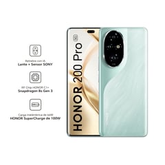 HONOR - Smartphone 200 Pro 12GB+512GB - Ocean Cyan