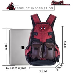 GENERICO - MOCHILA DEADPOOL EQUIPAJE