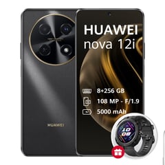 HUAWEI - Smartphone nova 12i 8+256 GB Negro + Watch GT Cyber