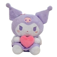 SANRIO - PELUCHE KUROMI LOVE 30CM