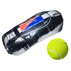 GENERICO - RED PARA CAMPO DE TENIS 12M MÁS UNA PELOTA