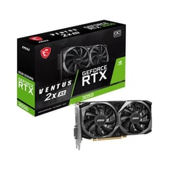 MSI - Tarjeta video GeForce RTX 3060 VENTUS 2X OC 12GB GDDR6