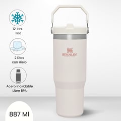 STANLEY - Flip Straw Tumbler Rose Quartz 887 Ml