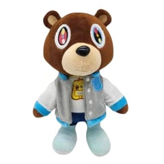 GENERICO - Peluche Oso Kanye West Bear - Mide 26 cm alto