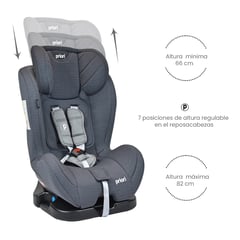 PRIORI - Silla De Auto Para Bebe Grupo +0, 1, 2 y 3 Prix Gris