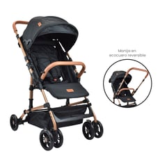 PRIORI - Coche Para Bebe Reversible Viena Negro