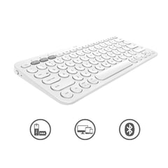 LOGITECH - Teclado K380 Multi-Device Bluetooth Blanco