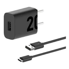 MOTOROLA - Cargador 20W Con Cable USB - C