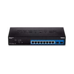 TRENDNET - SWITCH ADMINISTRABLE TRENDNET, 8 PUERTOS GIGABIT, 2 SFP P/N: TEG-082WS