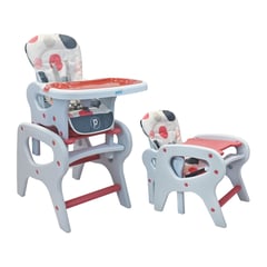 PRIORI - Silla De Comer Escritorio Para Bebe PCM-10 Rosa