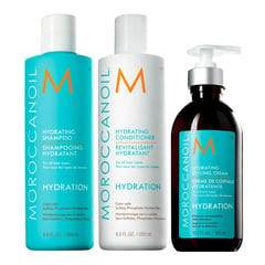 MOROCCANOIL - HYDRATION – Trio Shampoo + Acond.+ Styling Cream 300 ml